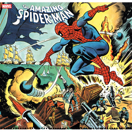 AMAZING SPIDER-MAN 15 CVR E ROSS ANDRU BICENTENNIAL CALENDAR HIDDEN GEM VAR
