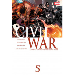 CIVIL WAR 5 FACSIMILE EDITION CVR A STEVE MCNIVEN