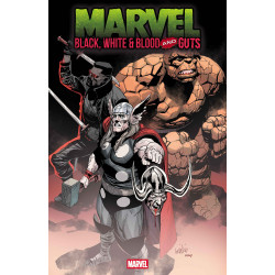 MARVEL BLACK WHITE BLOOD AND GUTS 2 CVR A LEINIL FRANCIS YU