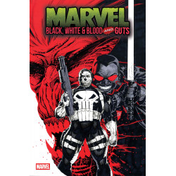 MARVEL BLACK WHITE BLOOD AND GUTS 3 CVR A PHILIP TAN