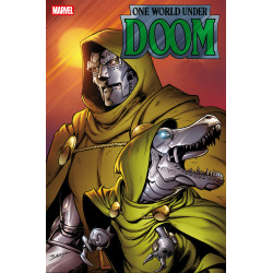 ONE WORLD UNDER DOOM 9 CVR B MARK BAGLEY DOOMASAUR VAR