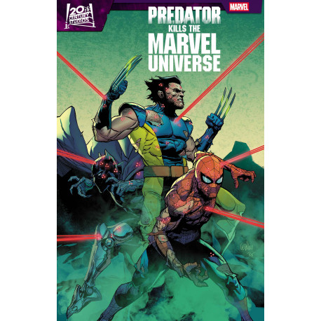 PREDATOR KILLS THE MARVEL UNIVERSE 4 CVR A LEINIL FRANCIS YU