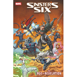SINISTER S SIX 2 CVR A DAVID MARQUEZ AOR 