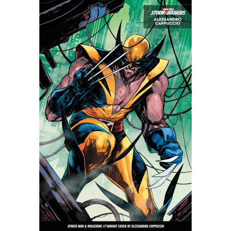 SPIDER-MAN WOLVERINE 7 CVR B ALESSANDRO CAPPUCCIO FROM THE CHAOS A COSTUME VAR