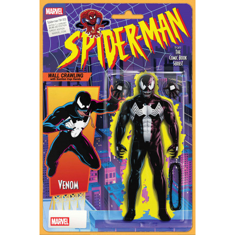 SPIDER-MAN 94 3 CVR B JOHN TYLER CHRISTOPHER ACTION FIGURE VAR