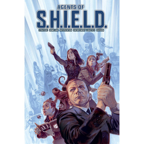 AGENTS OF S H I E L D OMNIBUS CVR A JULIAN TOTINO TEDESCO COVER