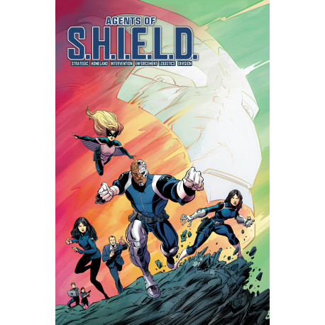AGENTS OF S H I E L D OMNIBUS CVR B MIKE NORTON DIRECT MARKET EXCLUSIVE COVER