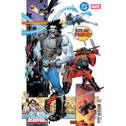 DC MARVEL BATMAN DEADPOOL 1 ONE SHOT CVR M SEAN GORDON MURPHY LOBO DEADPOOL CARD STOCK VAR