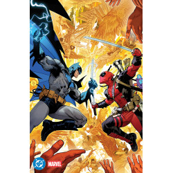 DC MARVEL BATMAN DEADPOOL 1 ONE SHOT CVR T DAN MORA FOIL VAR
