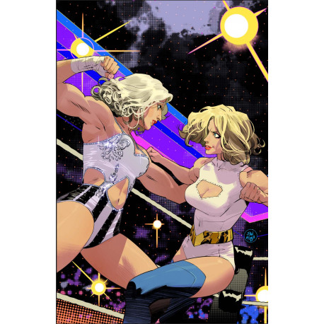 DC K O 2 OF 4 CVR I DAN MORA AEW CAMEO CARD STOCK VAR