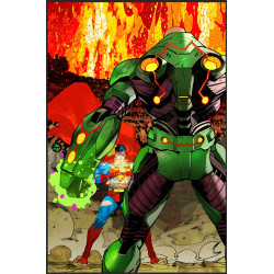 SUPERMAN 32 CVR A DAN MORA DC K O 