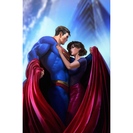 SUPERMAN 32 CVR E NOOBOVICH CARD STOCK VAR DC K O 