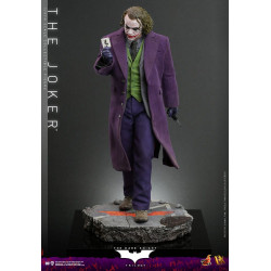 THE JOKER BATMAN THE DARK KNIGHT FIGURINE DX HOT TOYS 31CM