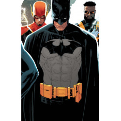 JUSTICE LEAGUE UNLIMITED 13 CVR D JEFF SPOKES CARD STOCK VAR DC K O 
