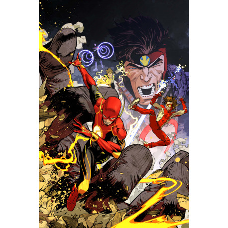 FLASH 27 CVR A DAN MORA DC K O 