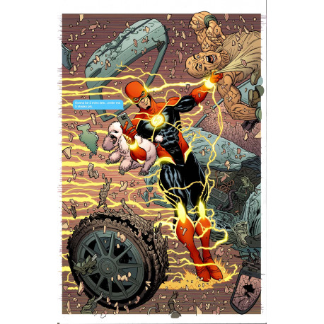 FLASH 27 CVR C STEVE SKROCE CARD STOCK VAR DC K O 