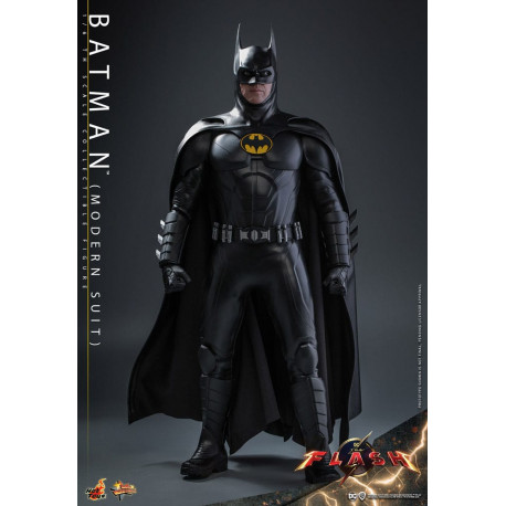 BATMAN MODERN SUIT THE FLASH FIGURINE HOT TOYS 30CM