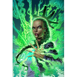 ABSOLUTE GREEN LANTERN 8 CVR B KEN LASHLEY CARD STOCK VAR