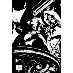 BATMAN 3 CVR D JOE QUESADA CARD STOCK VAR