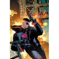 RED HOOD 3 CVR B DOUG MAHNKE CARD STOCK VAR MR 