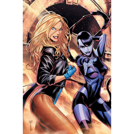 BIRDS OF PREY 27 CVR C SERG ACUNA CARD STOCK VAR