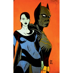 BIRDS OF PREY 27 CVR D FRANCESCO FRANCAVILLA CARD STOCK VAR