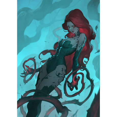 POISON IVY 38 CVR D ZEEN CHIN CARD STOCK VAR