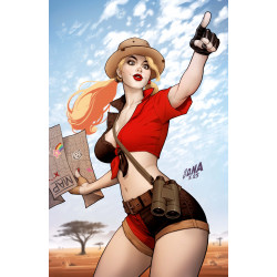 HARLEY QUINN 56 CVR B DAVID NAKAYAMA CARD STOCK VAR