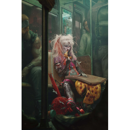 HARLEY QUINN 56 CVR C RAHZZAH CARD STOCK VAR