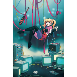 HARLEY QUINN 56 CVR D JESSICA LUNA CARD STOCK VAR