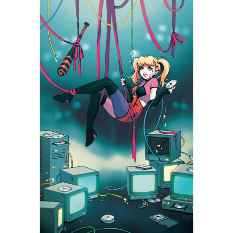 HARLEY QUINN 56 CVR D JESSICA LUNA CARD STOCK VAR