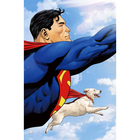SUPERMAN UNLIMITED 7 CVR C DANIEL SAMPERE CARD STOCK VAR
