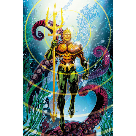 AQUAMAN 11 CVR B JONBOY MEYERS CARD STOCK VAR