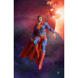 ADVENTURES OF SUPERMAN BOOK OF EL 3 OF 12 CVR C BJORN BARENDS CARD STOCK VAR