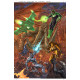 JUSTICE LEAGUE VS GODZILLA VS KONG 2 5 OF 7 CVR B ALAN QUAH CARD STOCK VAR