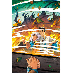 GOTHAM ACADEMY FIRST YEAR 2 OF 6 CVR B HAINING CARD STOCK VAR