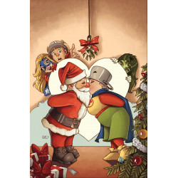 DCS I SAW MA HUNKEL KISSING SANTA CLAUS 1 ONE SHOT CVR A CHRISSIE ZULLO