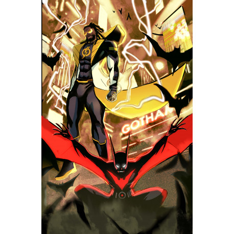 BATMAN STATIC BEYOND 1 OF 6 CVR A NIKOLAS DRAPER-IVEY