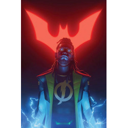 BATMAN STATIC BEYOND 1 OF 6 CVR C RAHZZAH CARD STOCK VAR