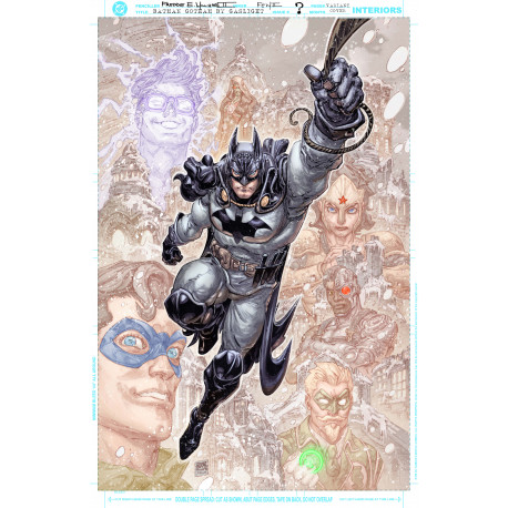BATMAN GOTHAM BY GASLIGHT A LEAGUE FOR JUSTICE 5 OF 6 CVR C FREDDIE E WILLIAMS II CARD STOCK VAR