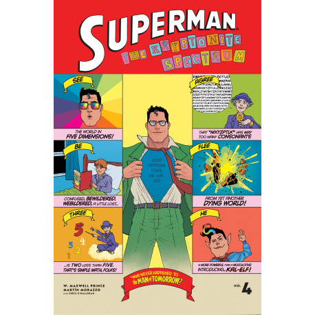 SUPERMAN THE KRYPTONITE SPECTRUM 4 OF 5 CVR A MARTIN MORAZZO MR 