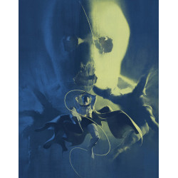 THE BAT-MAN SECOND KNIGHT 2 OF 3 CVR B MARC ASPINALL CARD STOCK VAR MR 
