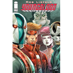YOUNGBLOOD 1 2025 CVR A ROB LIEFELD POLYBAGGED COLLECTIBLE CARD
