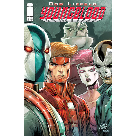 YOUNGBLOOD 1 2025 CVR A ROB LIEFELD POLYBAGGED COLLECTIBLE CARD