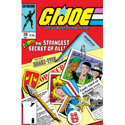 GI JOE A REAL AMERICAN HERO 26 HAMA FILES EDITION CVR C MIKE ZECK BOB WIACEK FOIL VAR