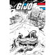 GI JOE A REAL AMERICAN HERO 322 CVR B ANDY KUBERT B W VAR