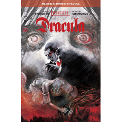 UNIVERSAL MONSTERS DRACULA BLACK WHITE SPECIAL 2 OF 2 CVR A MARTIN SIMMONDS
