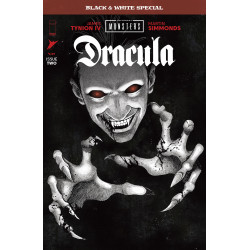 UNIVERSAL MONSTERS DRACULA BLACK WHITE SPECIAL 2 OF 2 CVR B ANWITA CITRIYA VAR