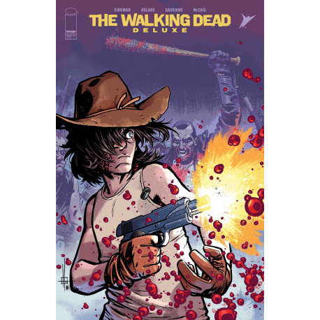 WALKING DEAD DELUXE 124 CVR C ZACH HOWARD NELSON DANIEL CONNECTING VAR MR 