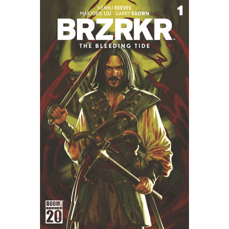 BRZRKR THE BLEEDING TIDE 1 ONE-SHOT CVR E REBECA PUEBLA FOIL VAR